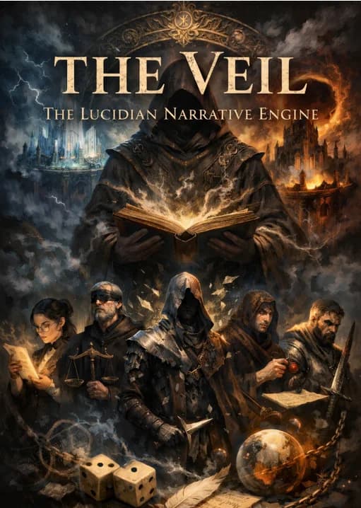 Cover of The Veil by Shaun Fleck