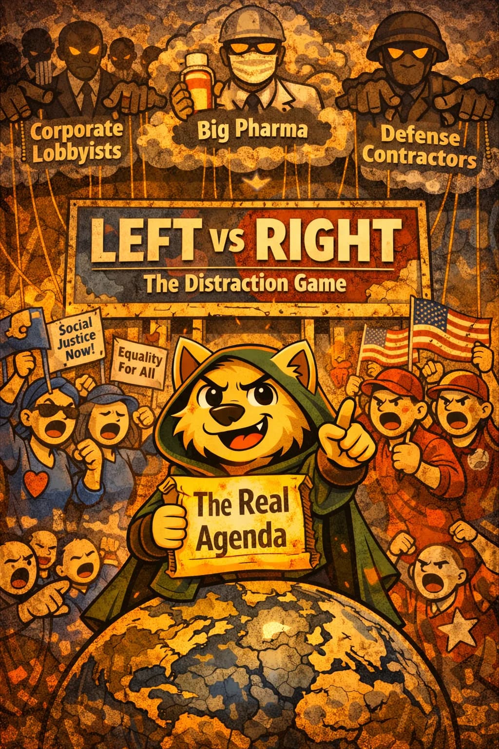 Cover of Left vs Right by Shaun Fleck