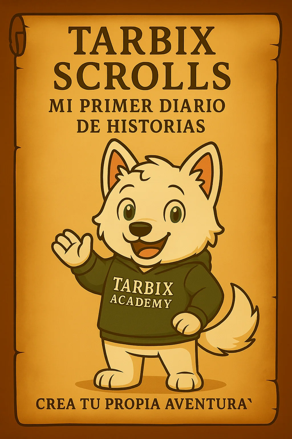 Cover of Tarbix Scrolls: Mi Primer Diario de Cuentos by Shaun Fleck